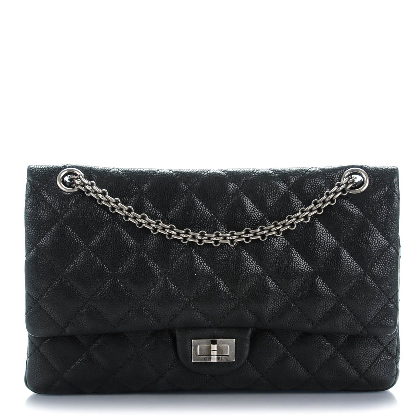 Caviar Quilted 2.55 Reissue 226 Flap Black