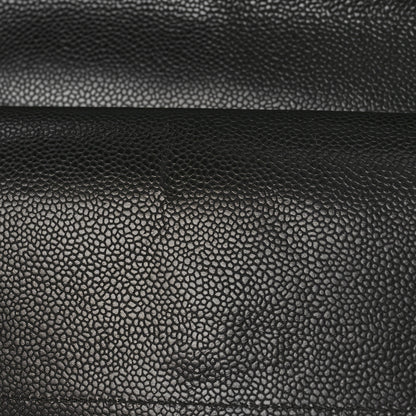 Chanel Caviar Quilted Jumbo Double Flap Black 10 of 10