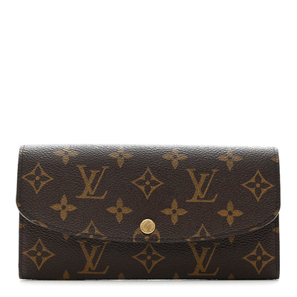 Louis Vuitton Monogram Emilie Wallet Fuchsia 1 of 6