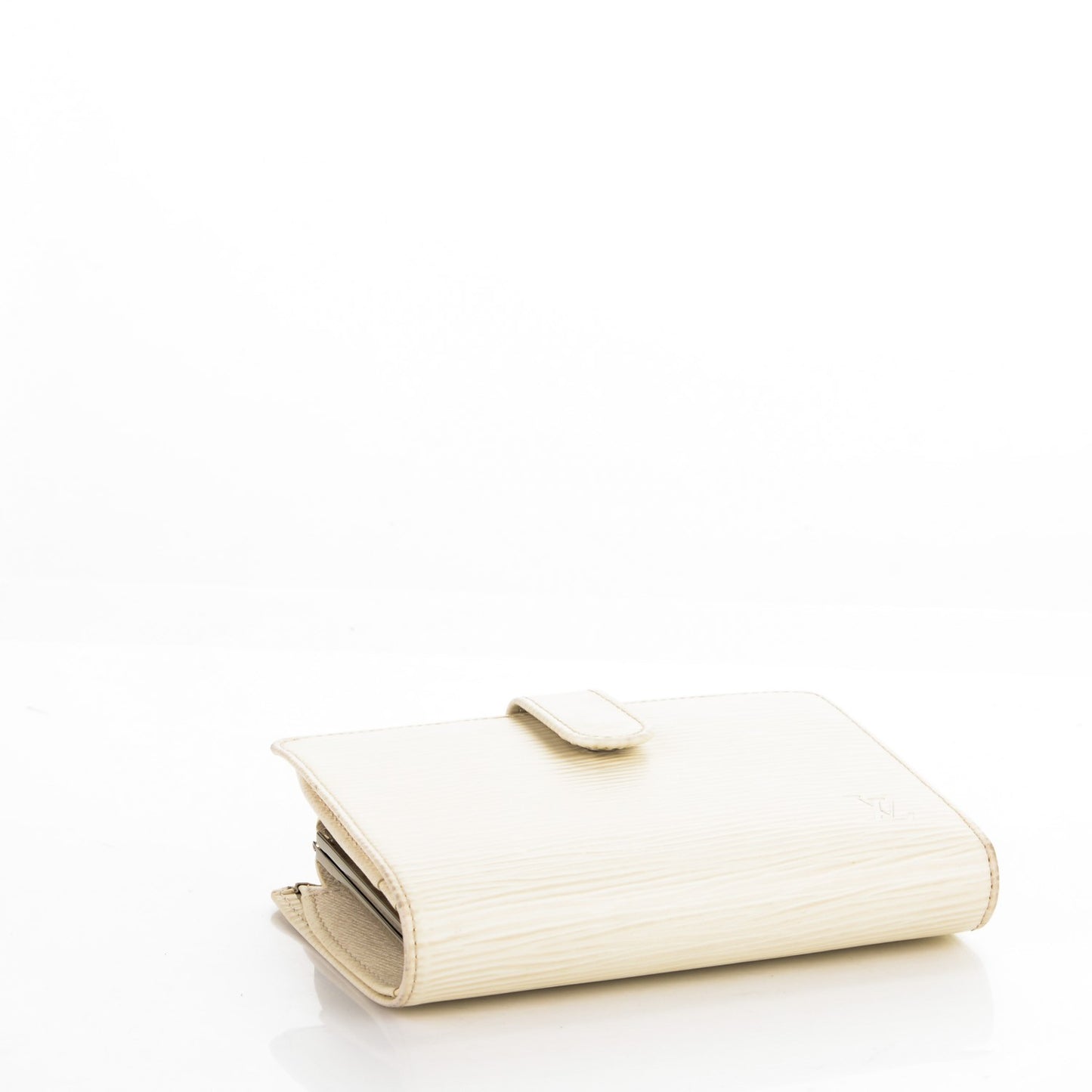 Epi French Purse Wallet Ivory