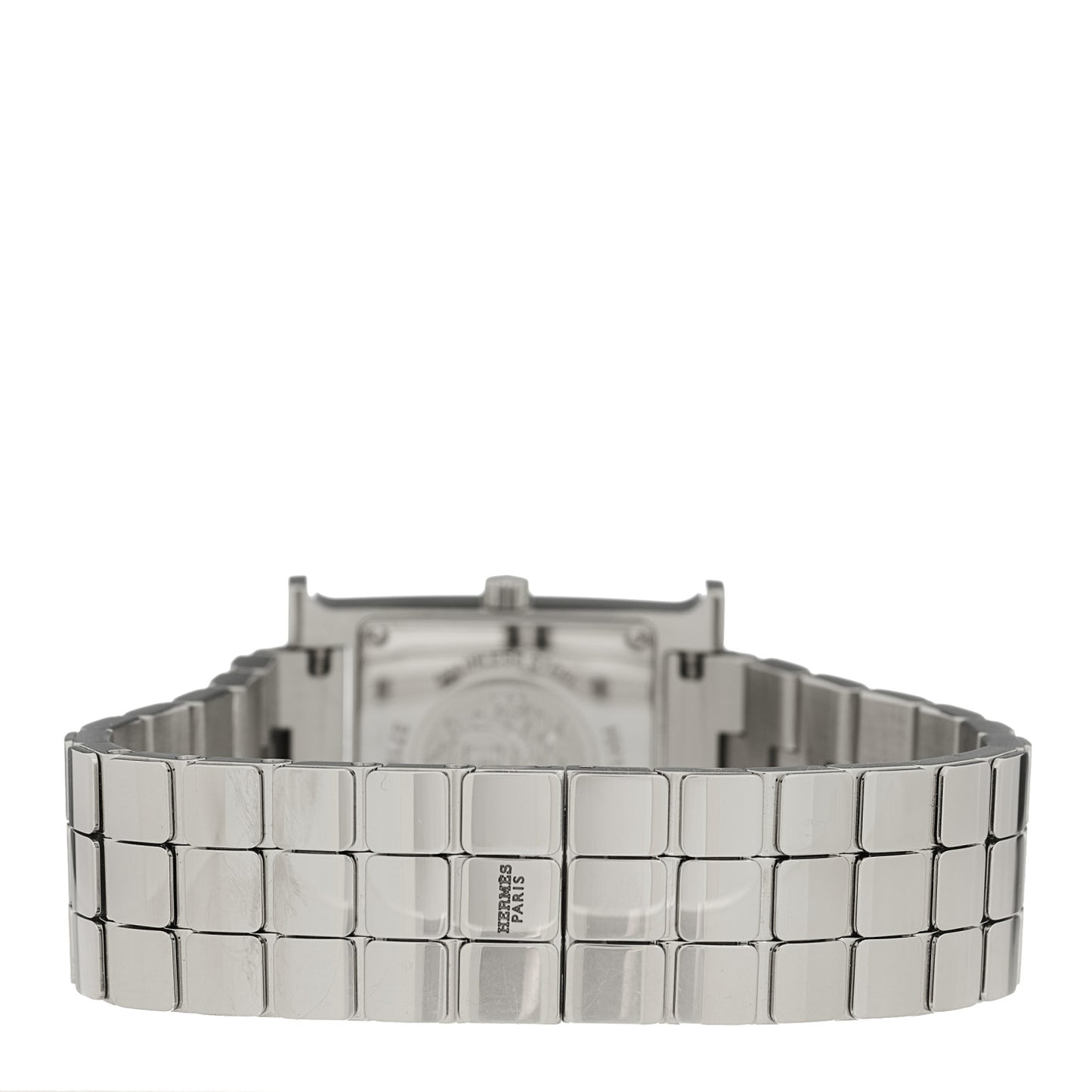 Stainless Steel Diamond Mother of Pearl 21mm Heure H Hour Quartz Watch