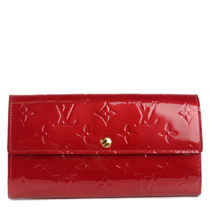 Louis Vuitton Vernis Sarah Wallet Pomme D'Amour 1 of 8