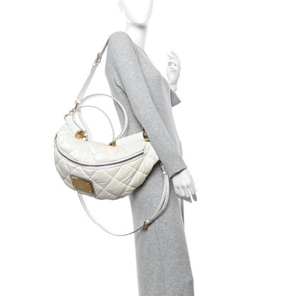 Dolce & Gabbana Marsupio Nylon Quilted Piumino 2 Belt Bag White 3 of 19