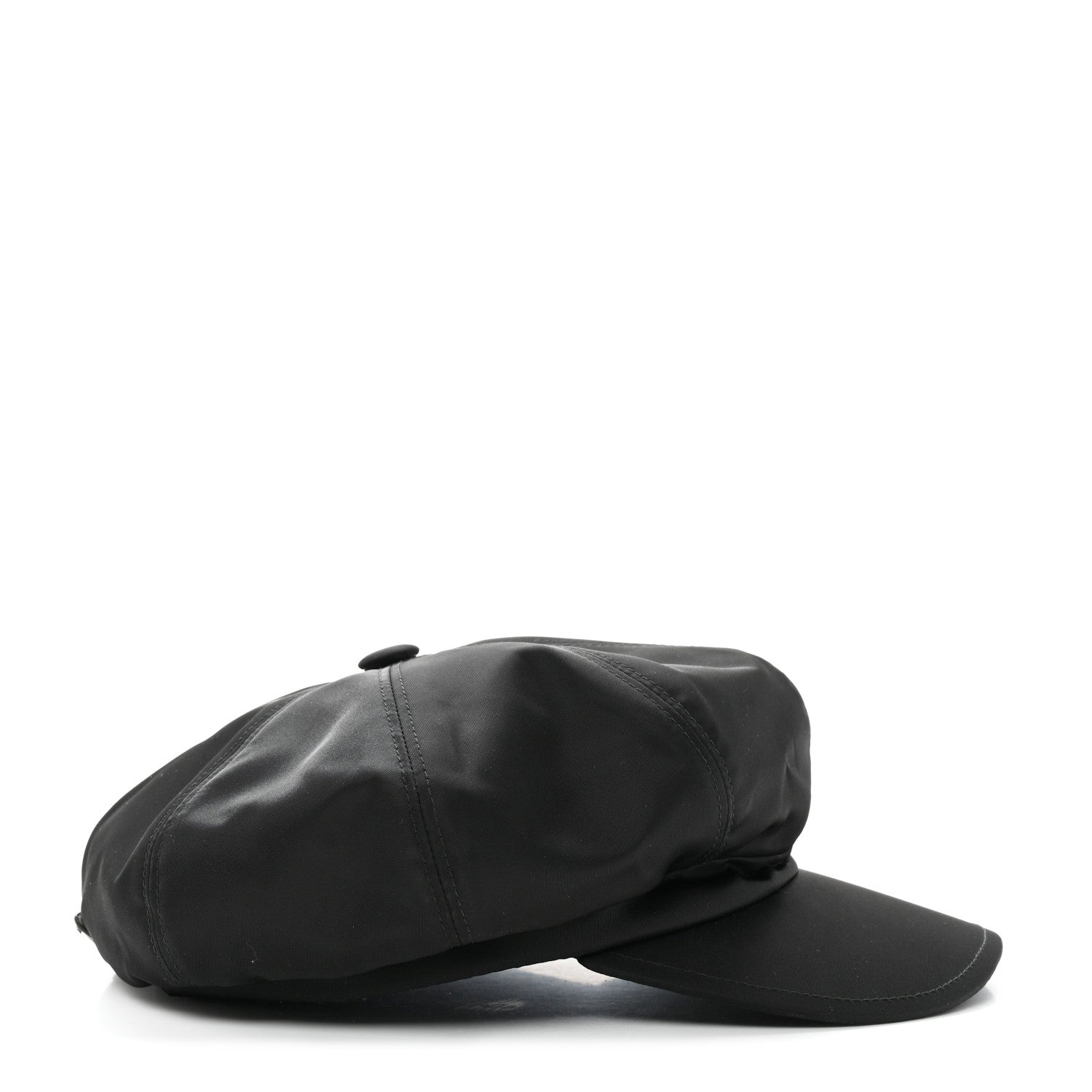 Prada Re-Nylon Newsboy Hat M Black 5 of 9