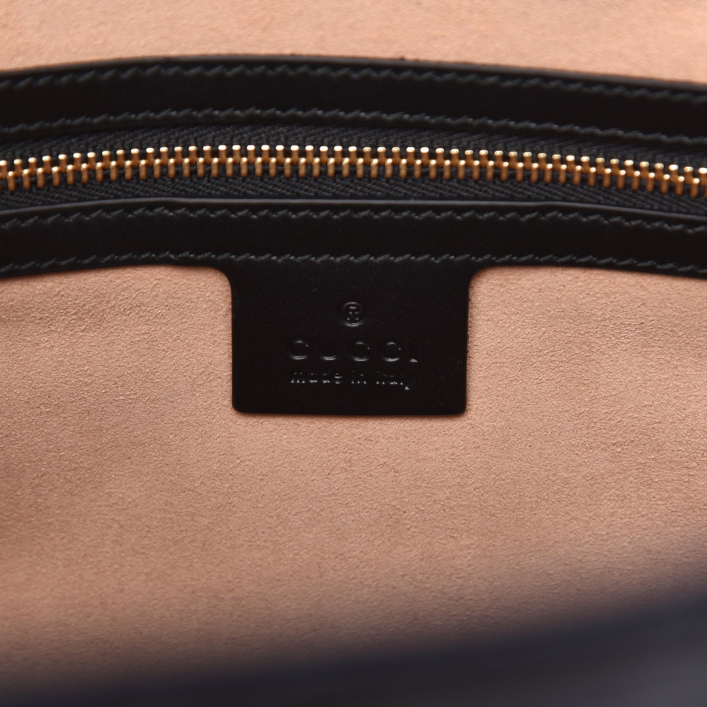 Guccissima Linea A Foldover Tote Black