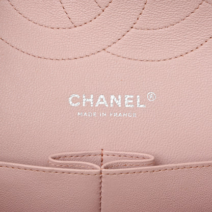 Chanel Lambskin Quilted Jumbo Double Flap Light Pink 6 of 18