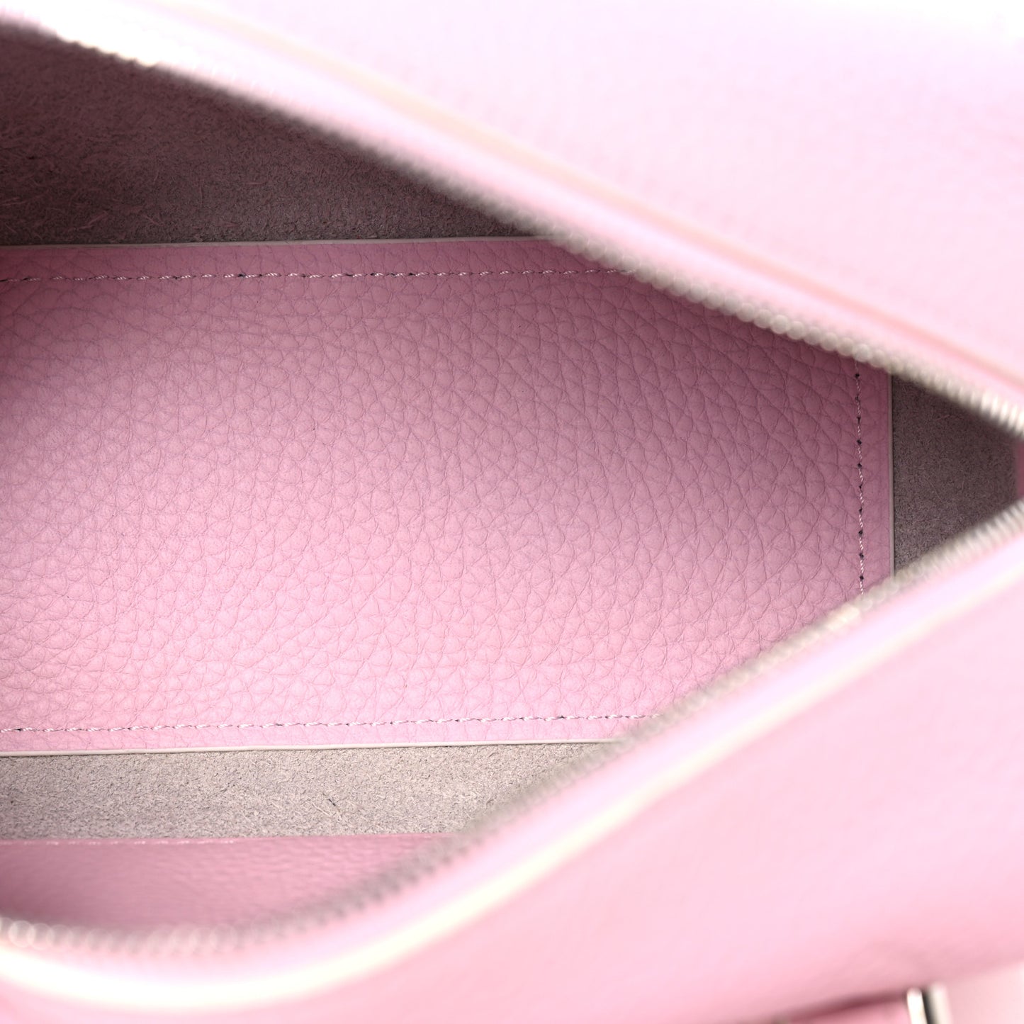 Taurillon Soft Mini Cool Box Satchel Light Pink