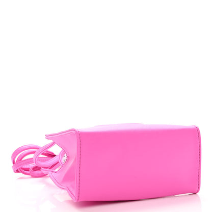 Telfar Vegan Leather Small Shopping Bag Azalea 4 of 9