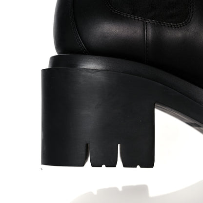 Bottega Veneta Calfskin The Lug Boots 38 Black 11 of 12