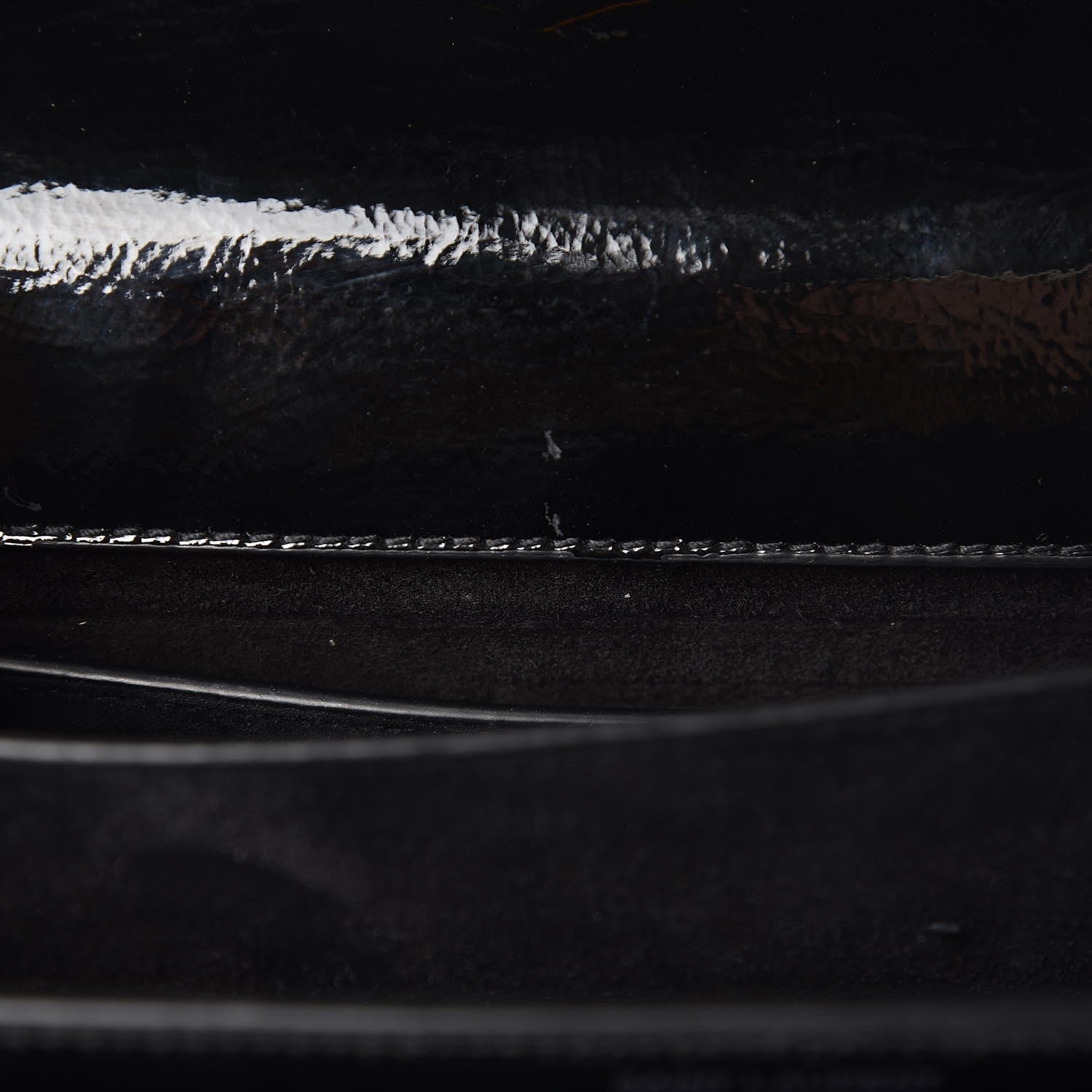 Saint Laurent Patent Medium Monogram Sunset Black 10 of 12
