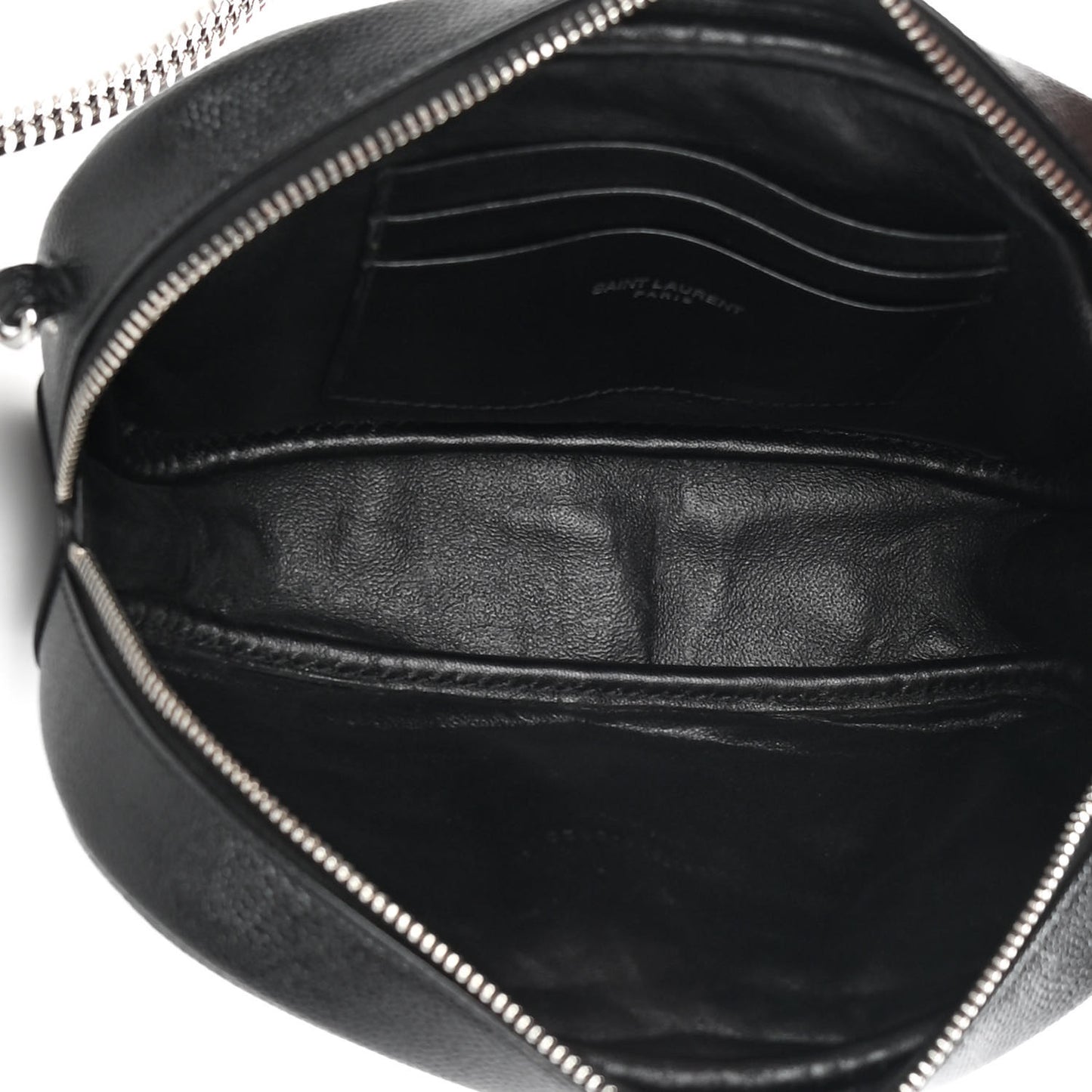 Grain De Poudre Matelasse Monogram Mini Lou Camera Bag Black