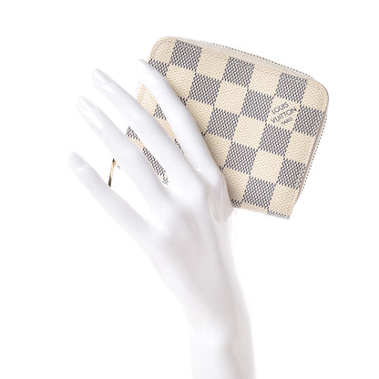 Louis Vuitton Damier Azur Zippy Coin Purse 2 of 9