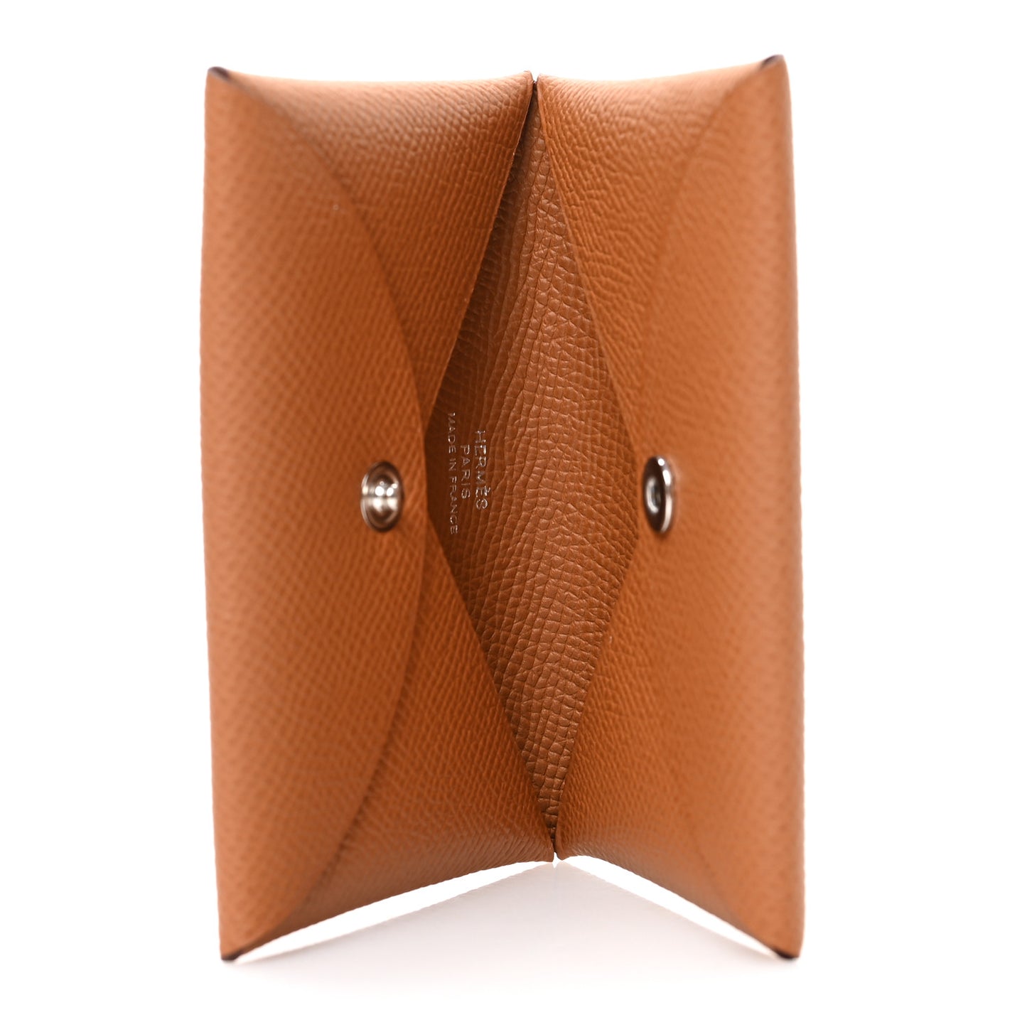 Epsom Calvi Card Case Gold
