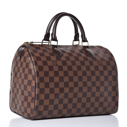 Louis Vuitton Damier Ebene Speedy 30 3 of 8