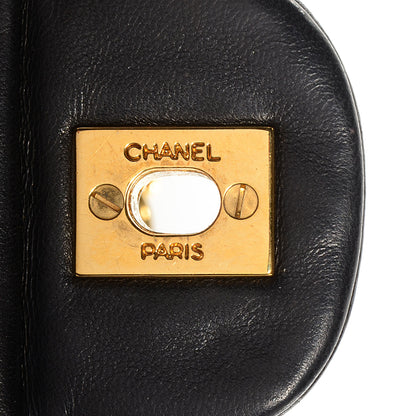 Chanel Lambskin Medium Double Flap Black 7 of 8