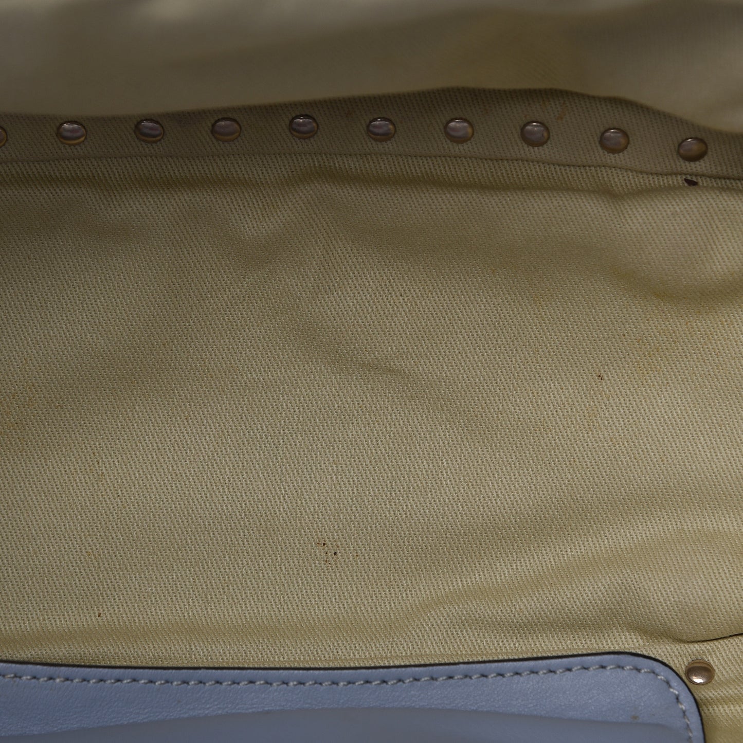 Vitello Small Rockstud Tote Grey