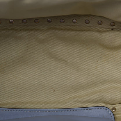 Valentino Garavani Vitello Small Rockstud Tote Grey 8 of 19