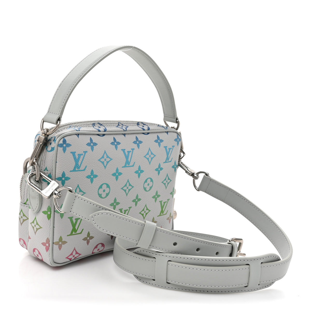 Louis Vuitton Silver Gray Louis Vuitton Monogram Miroir Alma BB Silver 1782312  main image 2