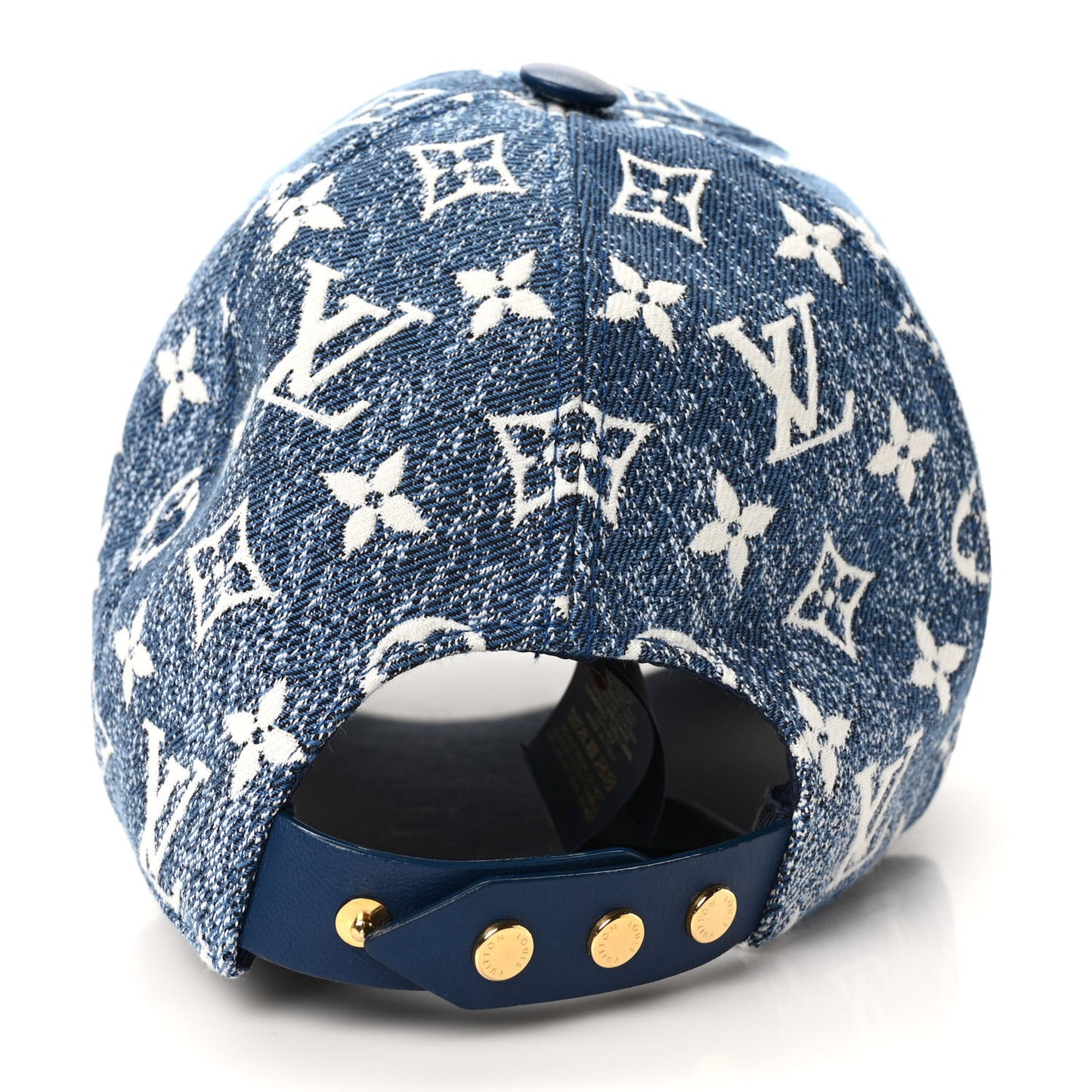 Monogram Jacquard Cap M Blue