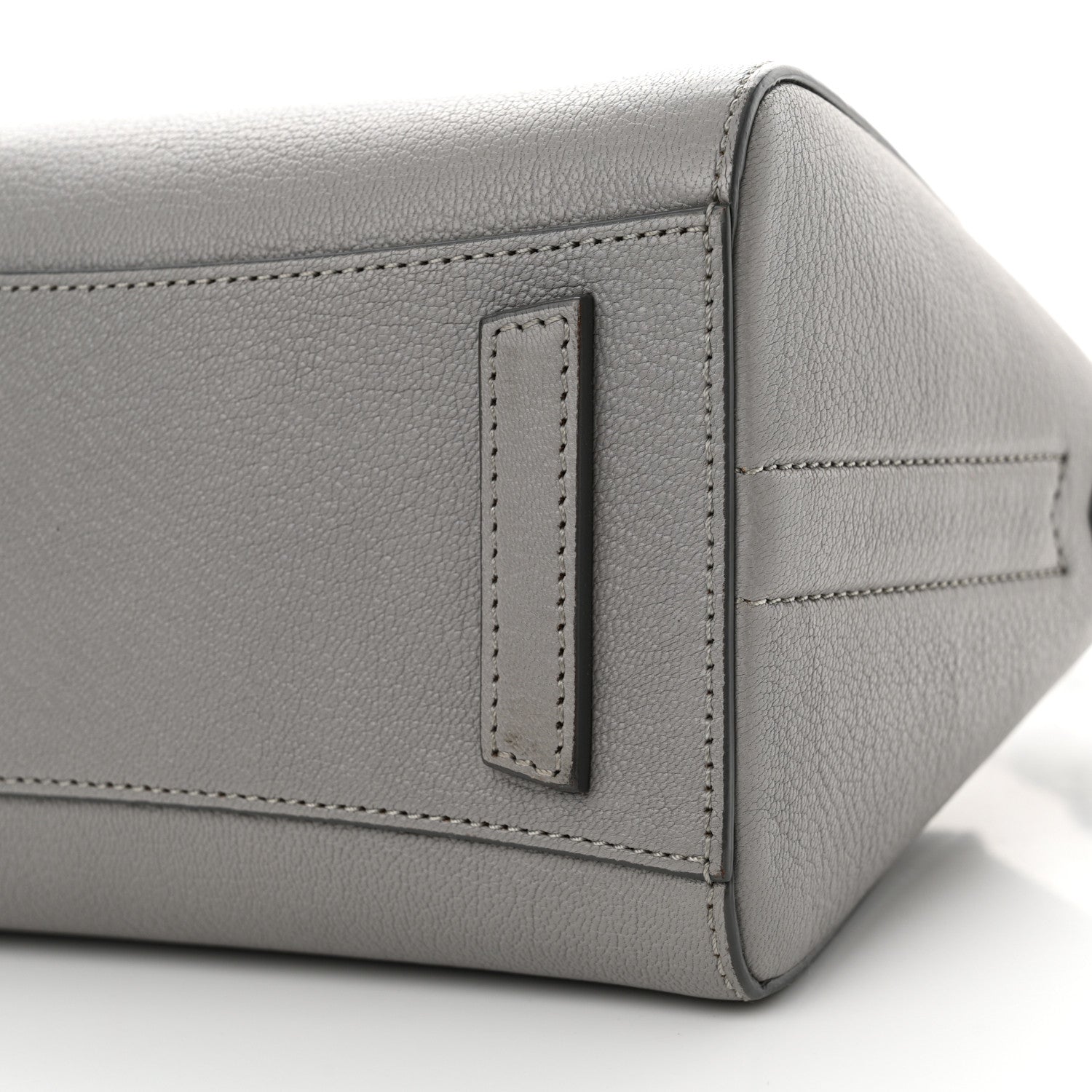Givenchy Sugar Goatskin Mini Antigona Pearl Grey 10 of 14