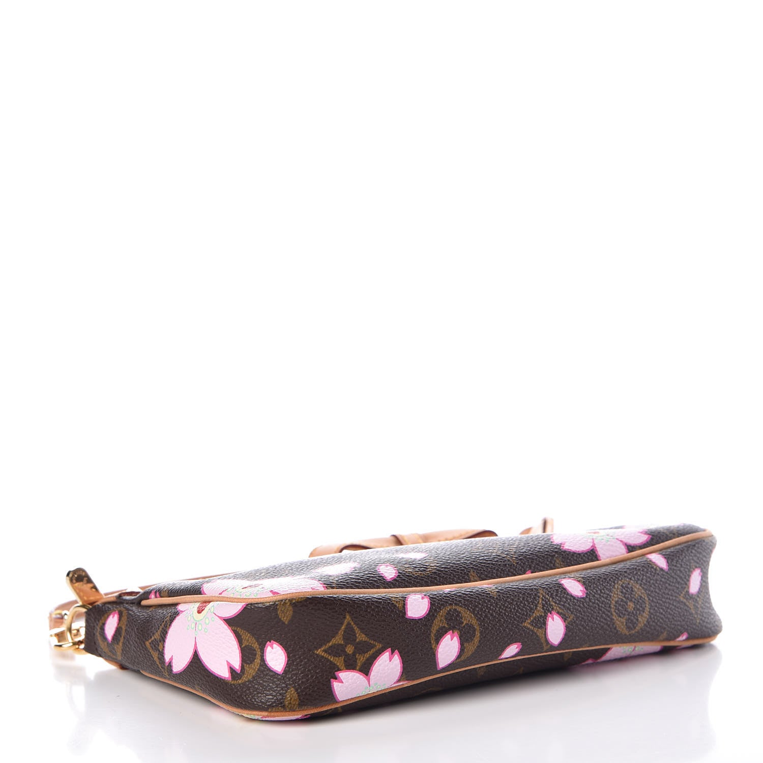 Louis Vuitton Monogram Cherry Blossom Pochette Accessories Brown 4 of 8