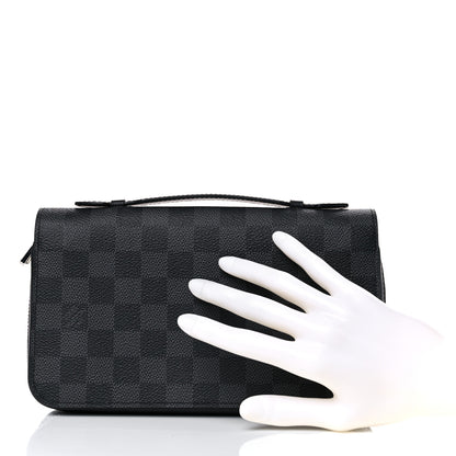 Louis Vuitton Damier Graphite Zippy XL Wallet 2 of 10