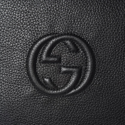 Gucci Pebbled Calfskin Soho Document Holder Black 7 of 8