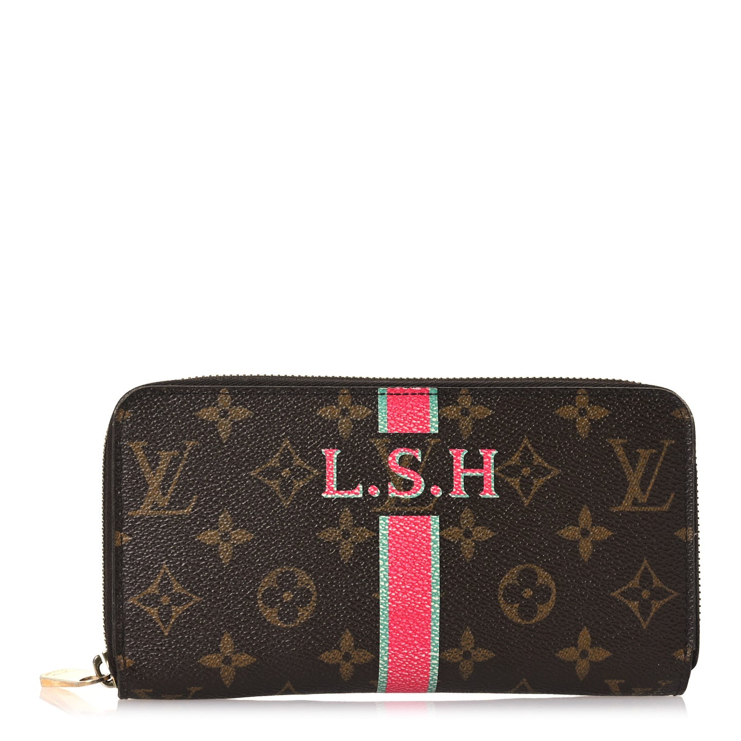 Monogram My LV Heritage Zippy Organizer Wallet Vert Clair