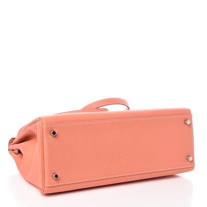 Hermes Taurillon Clemence Kelly Retourne 35 Crevette 6 of 35