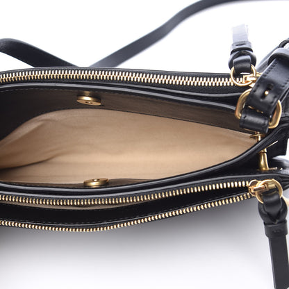 Chloe Calfskin Suede Mini Roy Bag Black 6 of 9
