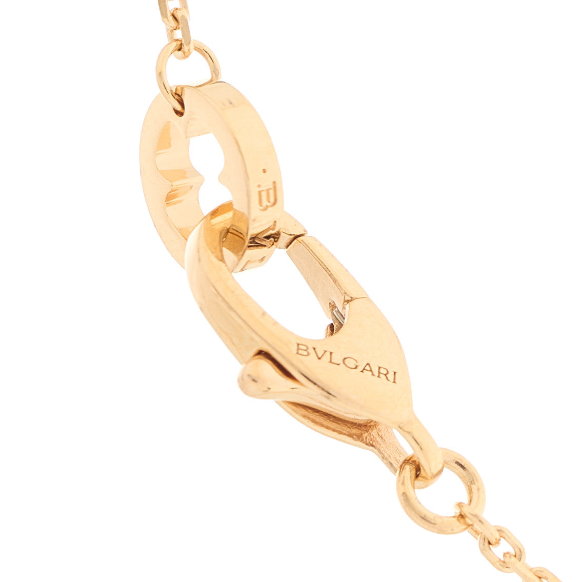 18K Rose Gold Diamond Fiorever Drop Necklace