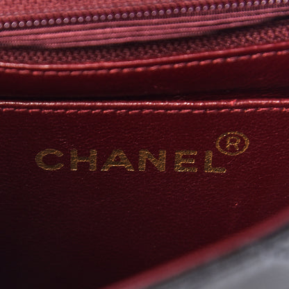 Chanel Lambskin Quilted Mini Square Flap Black 6 of 12