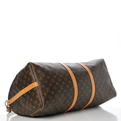 Louis Vuitton Monogram Keepall Bandouliere 55 5 of 15