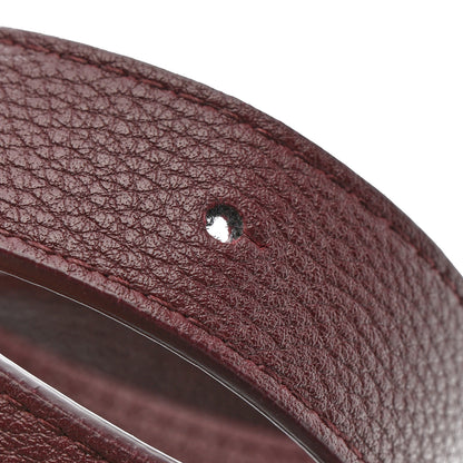 Bottega Veneta Grained Calfskin Maxi Intrecciato Cassette Crossbody Bag Bordeaux 11 of 13