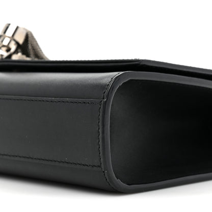 Saint Laurent Smooth Calfskin Medium Classic Monogram Kate Tassel Satchel Black 8 of 9