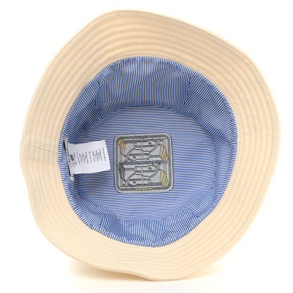 Hermes Cotton Elena Bucket Hat 59 Ecru 8 of 9