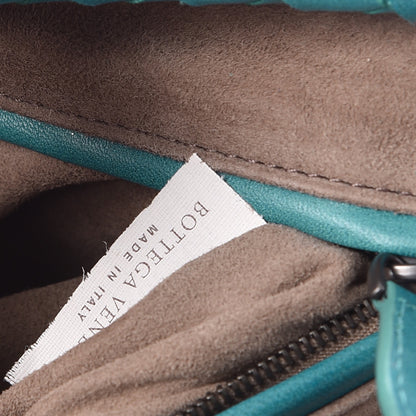 Bottega Veneta Nappa Intrecciato The Lauren 1980 Clutch Aqua 7 of 9