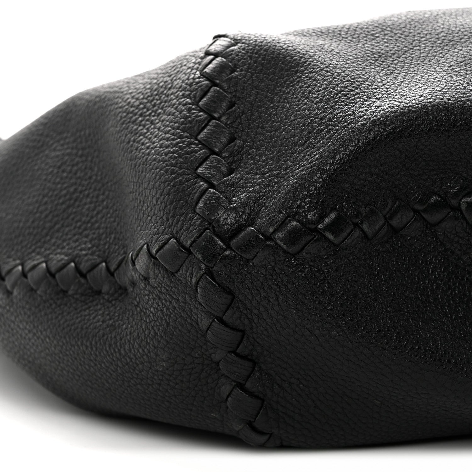 Bottega Veneta Cervo Deerskin Large Hobo Black 9 of 12