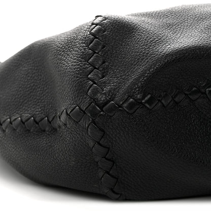 Bottega Veneta Cervo Deerskin Large Hobo Black 9 of 12