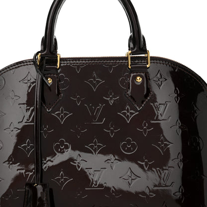 Louis Vuitton Vernis Alma PM Amarante 7 of 11