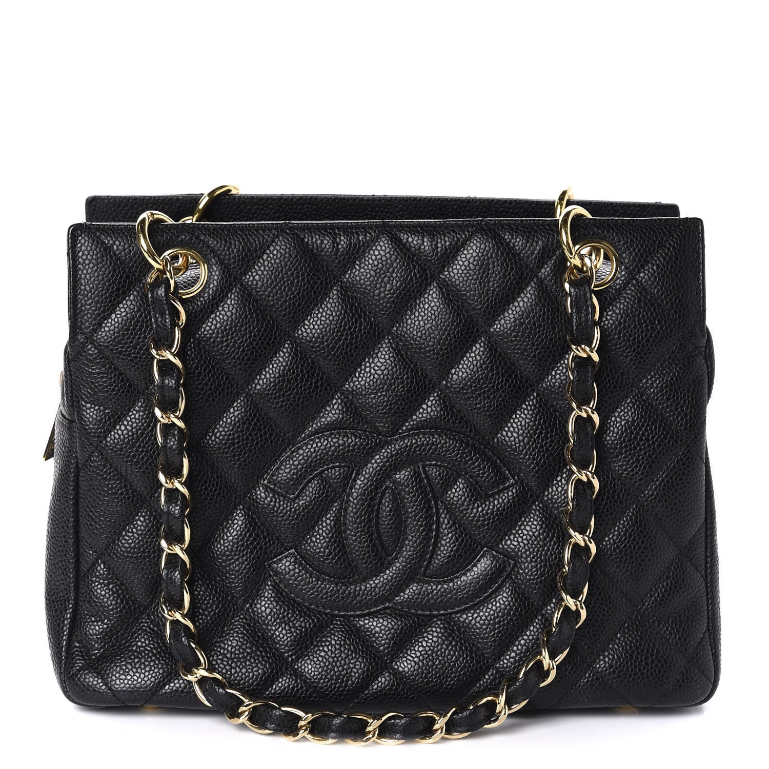 Chanel Caviar Quilted Petit Timeless Tote PTT Black 1 of 11