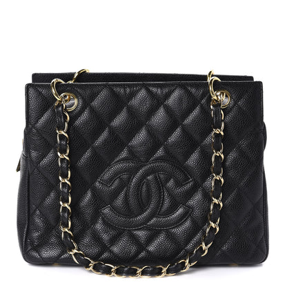 Chanel Caviar Quilted Petit Timeless Tote PTT Black 1 of 11
