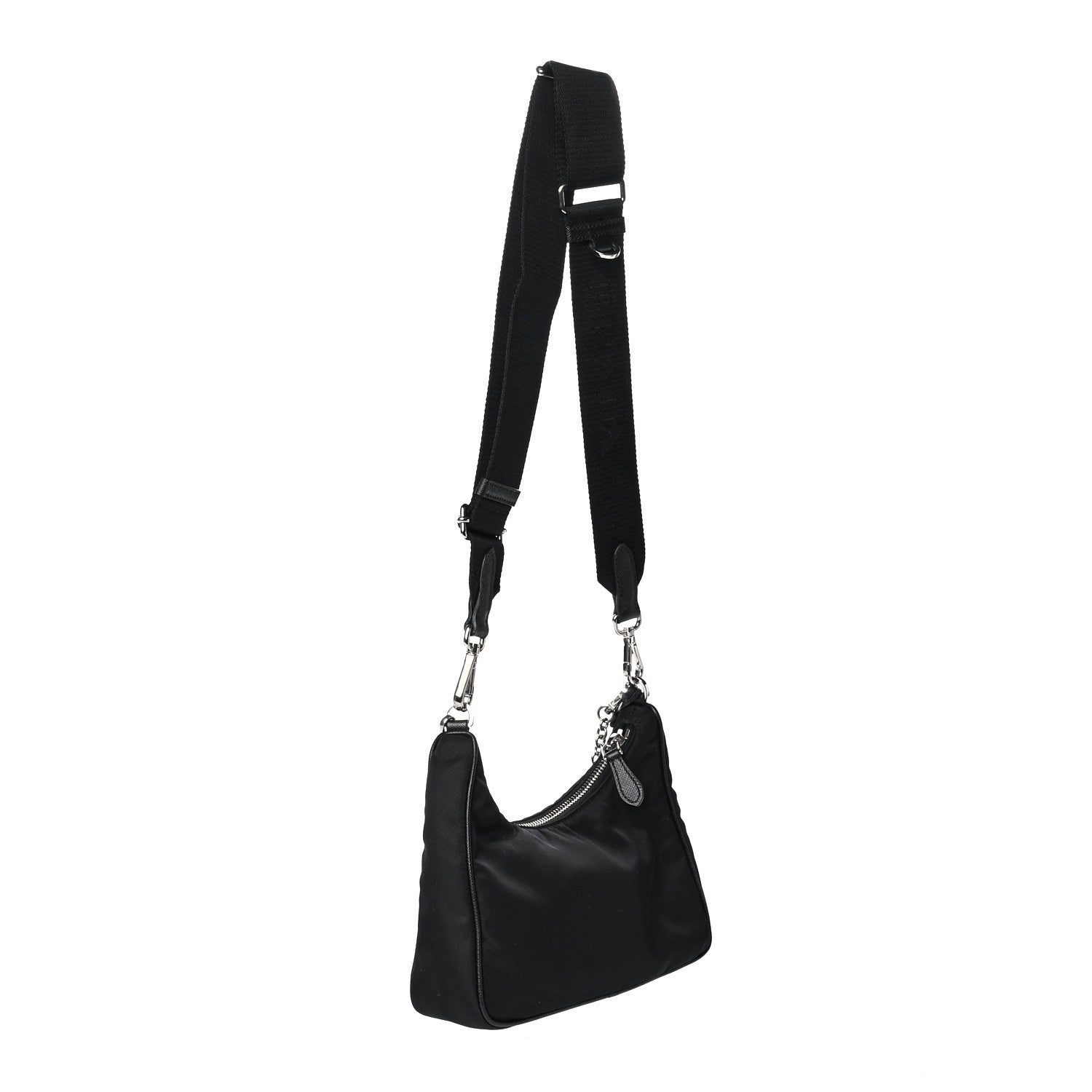 Prada Nylon Re-Edition 2005 Shoulder Bag Black 3 of 11