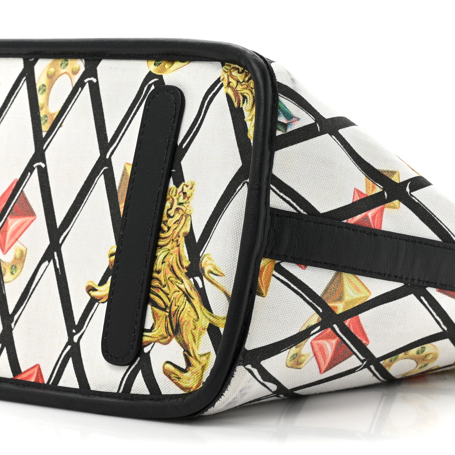 MCM Visetos Medium Project Reversible Shopper Tote Cognac 13 of 23