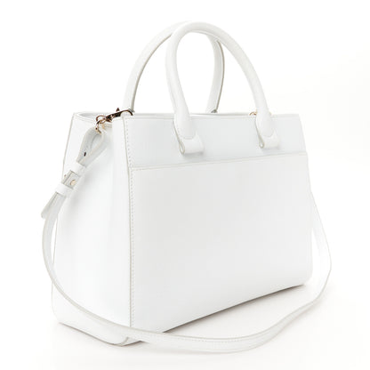 Chanel Grained Calfskin Small Neo Executive Shopper Tote White 3 of 10