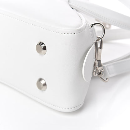 Balenciaga Calfskin S Triangle Duffle White 6 of 10