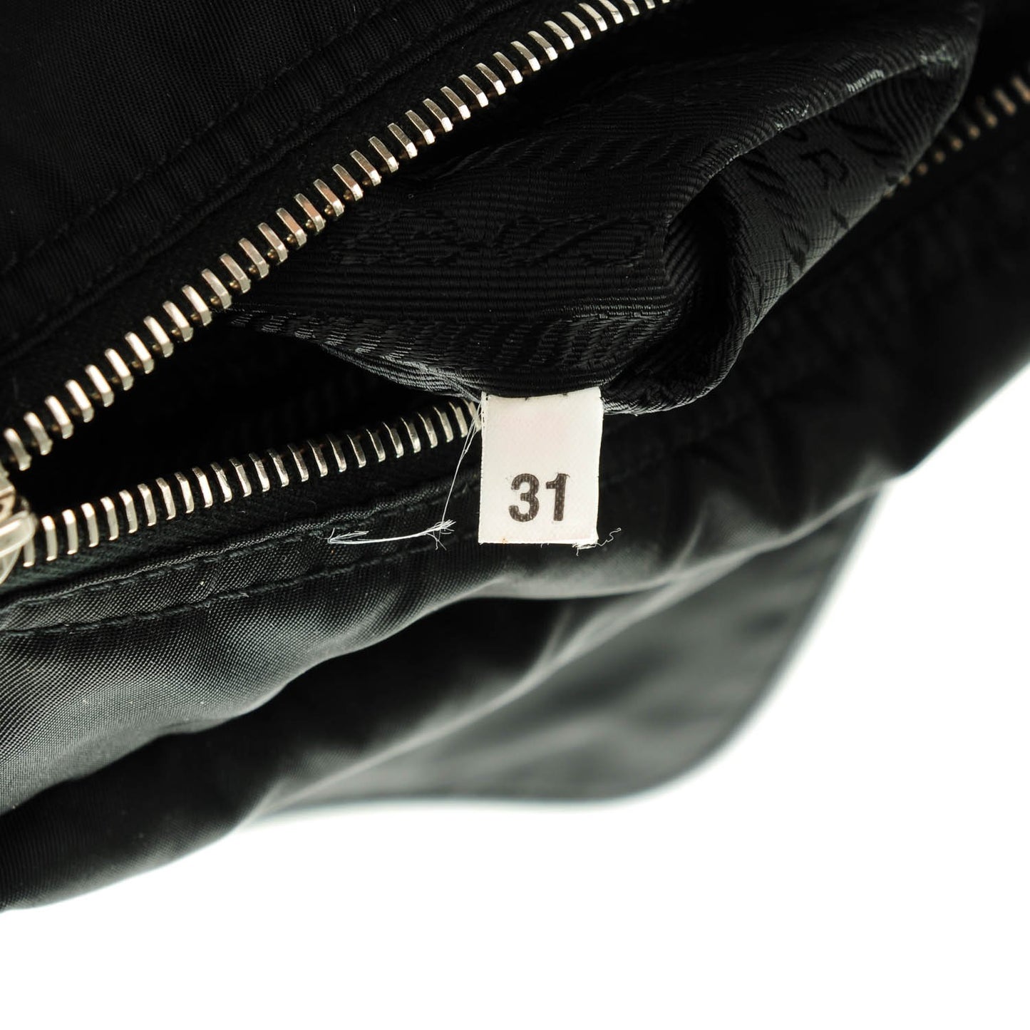 Nylon Vela Shoulder Bag Black