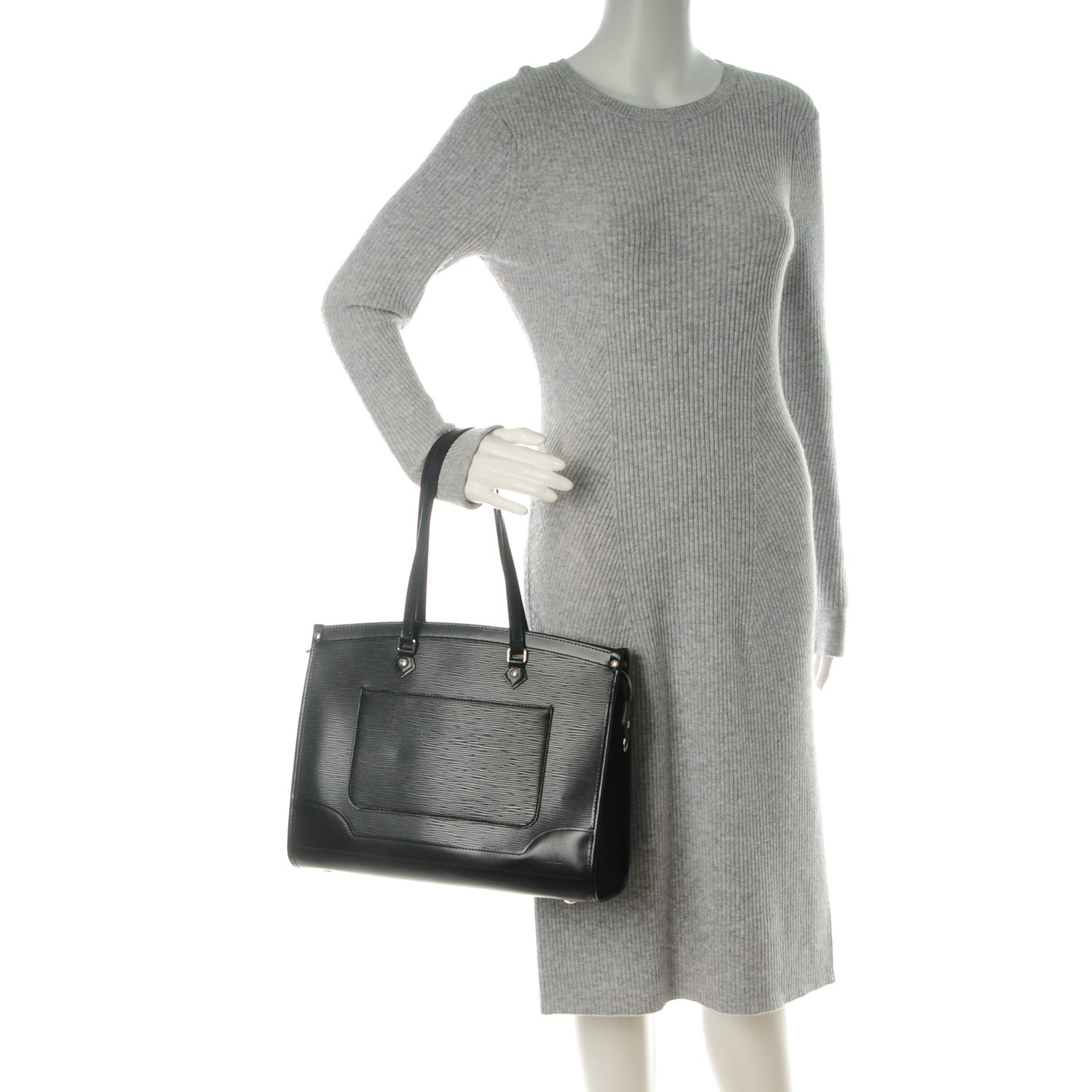 Louis Vuitton Epi Madeleine GM Black 2 of 6