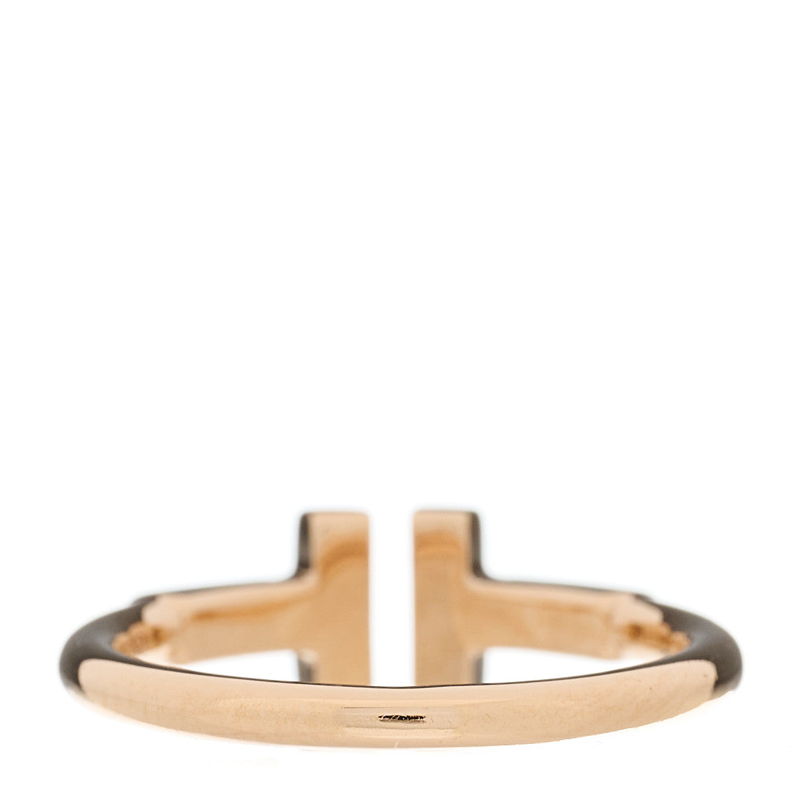 18K Rose Gold T Wire Ring 48 4.5