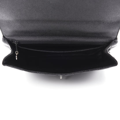 Chanel Caviar Quilted Jumbo Kelly Flap Black 5 of 12